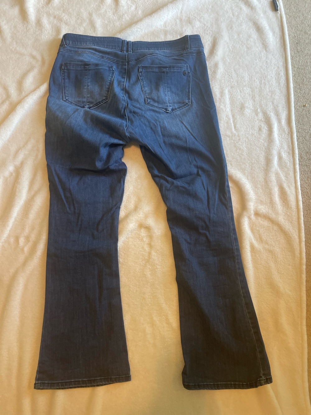 Democracy Dark Blue Boot Cut Women's Jeans - Picture 2 of 3